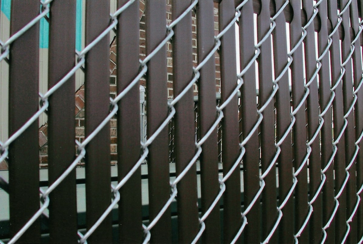 Chain link fence